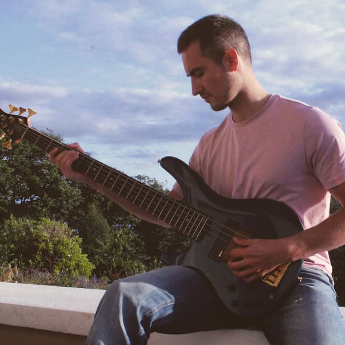 Be the professional fretless fretted bass player, bassist, on your