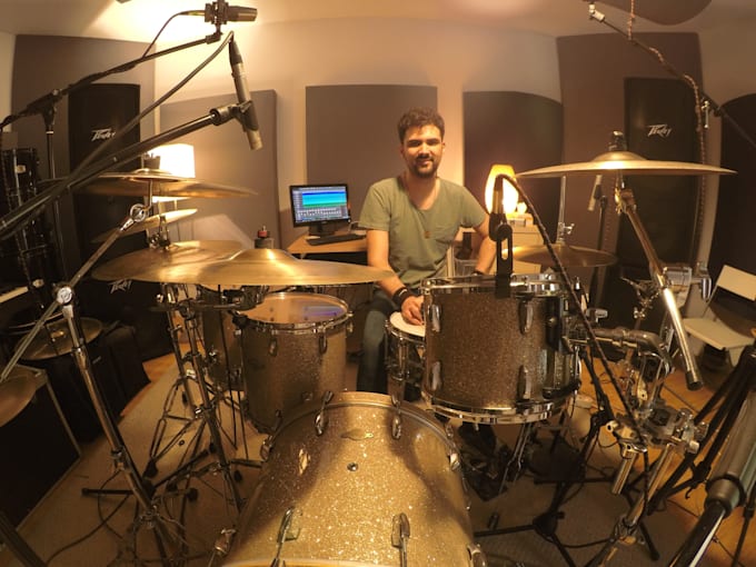 be your pro session drummer for your rock and pop songs