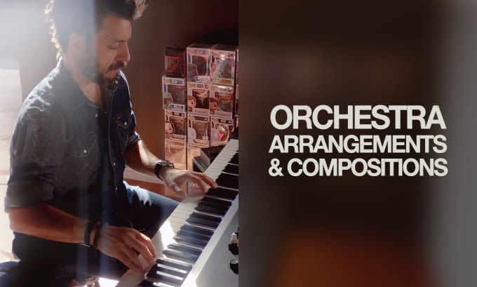 compose or arrange a realistic, soft or epic orchestra