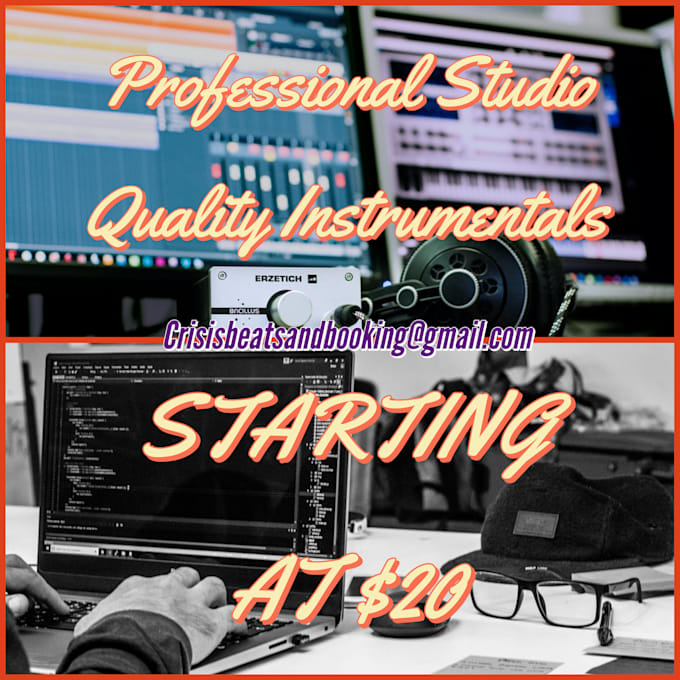 Produce a studio quality instrumental by Crisisdu | Fiverr