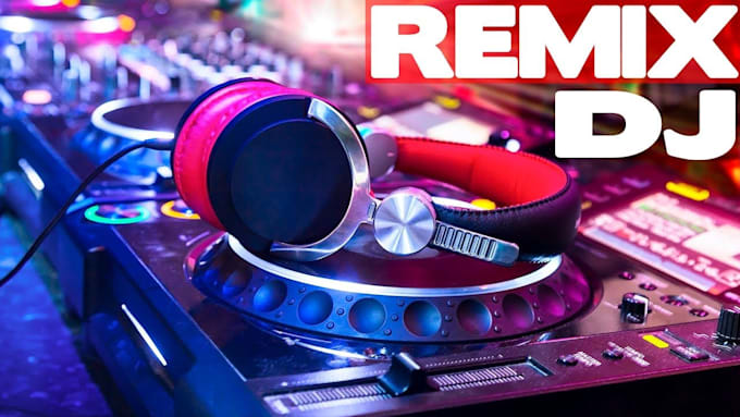 mix an electronic music set using songs that you choose