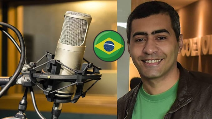 record professional brazilian portuguese voice over