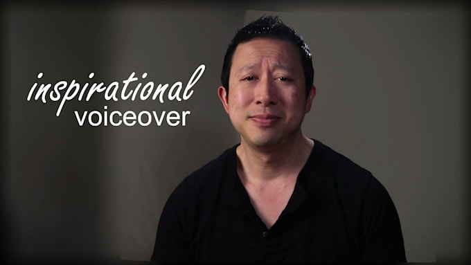 record an inspirational voice over