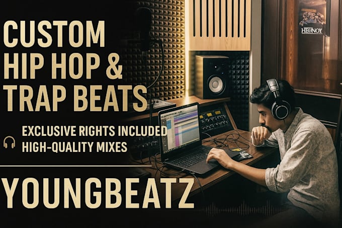 make exclusive  hip hop and trap beats