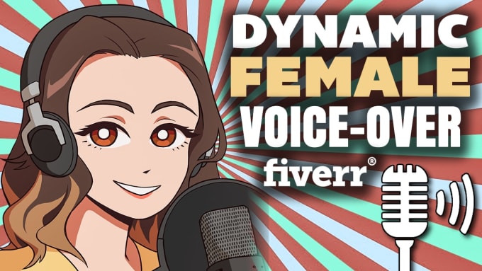 I will be your female voice actor for a professional voiceover