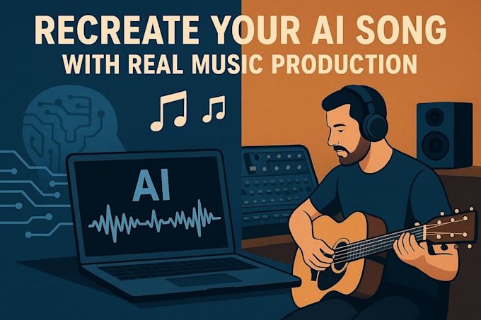 turn your ai song into professional music production