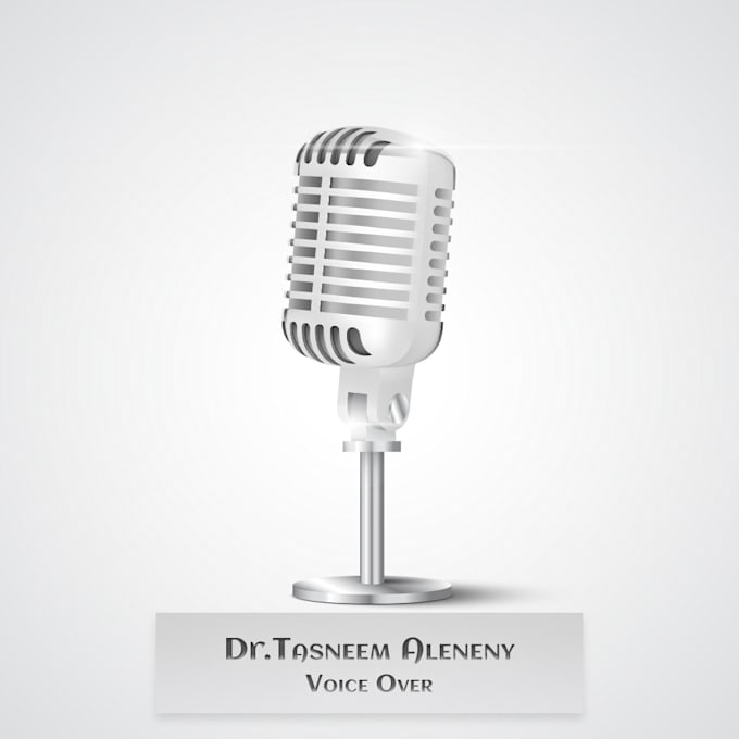 record a professional arabic and english childish voice