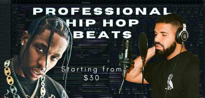 Make professional custom hip hop beats 