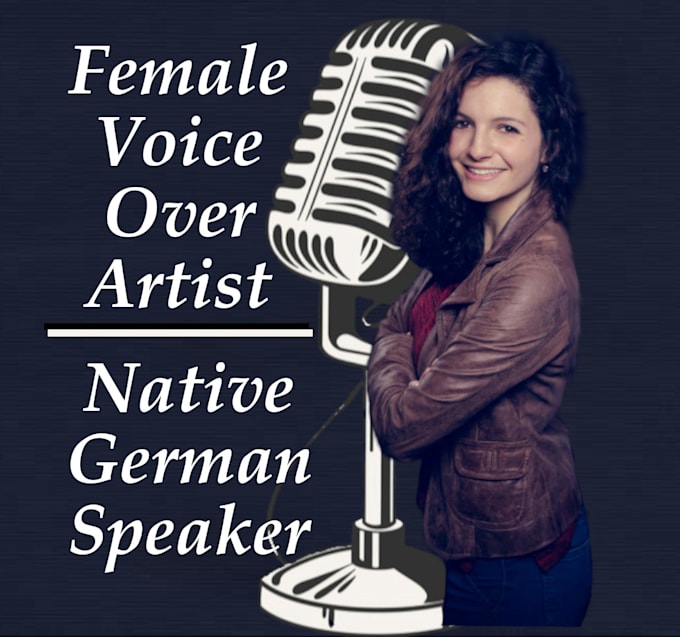 record a professional female german voice over