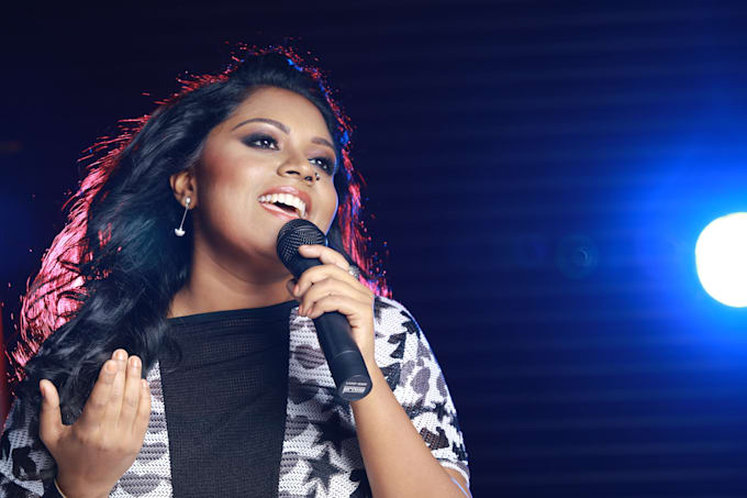 record tamil malayalam or hindi vocals