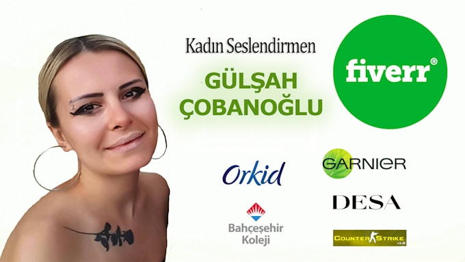record a turkish female voice over
