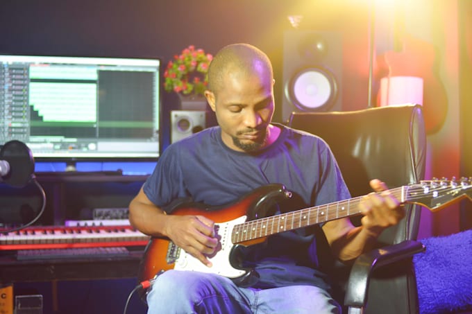 record pro and high quality guitar tracks