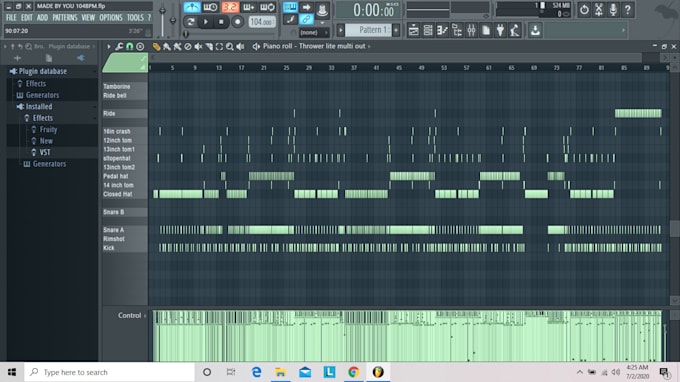 program your realistic midi drums