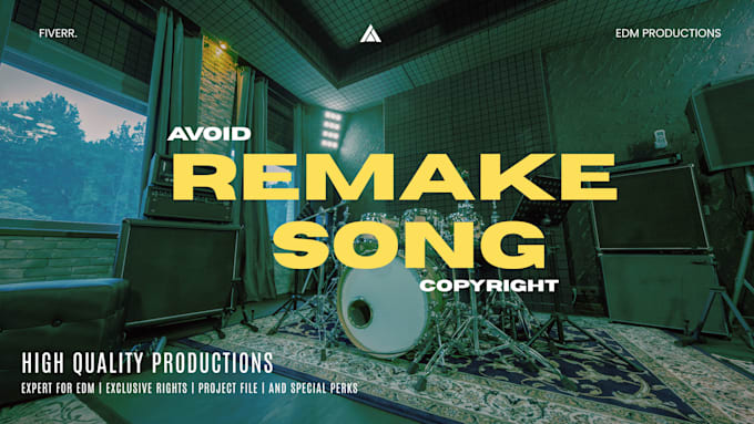 professionally remake any song into instrumental or cover version rock or pop
