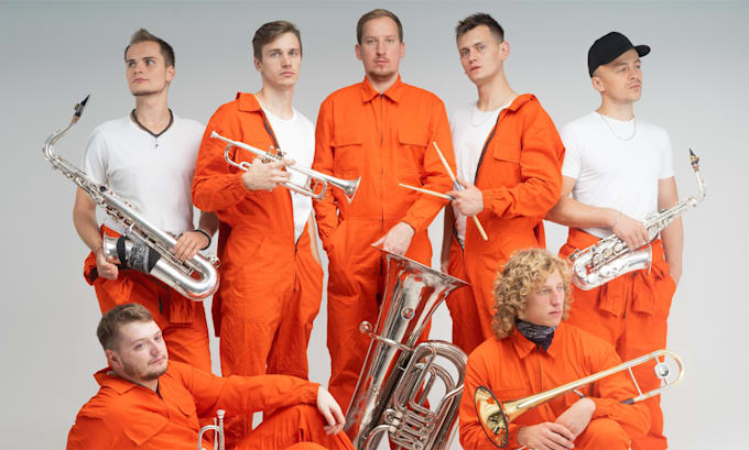 create pro live brass horn section trumpet, saxophone, trombone