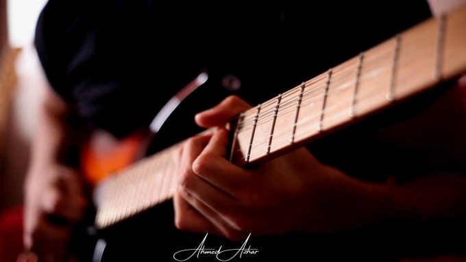 record professional guitar for your song