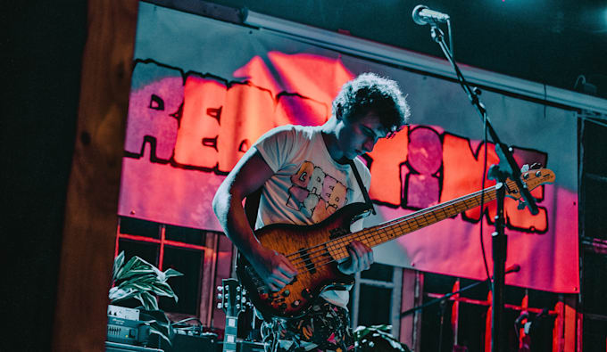 be your bass player recording bass lines on bass guitar, bassically