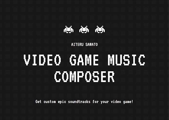 make a music track for your video game
