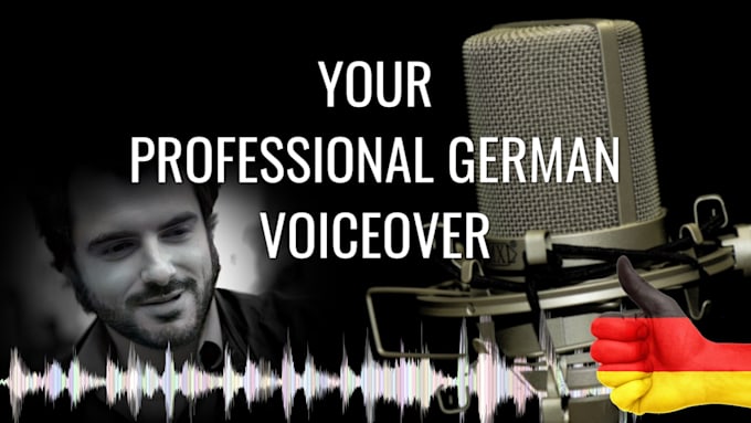 be your german voice over artist