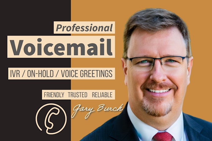 record a professional voicemail greeting or IVR message