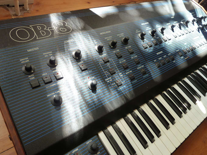 record one oberheim ob8 take for your song