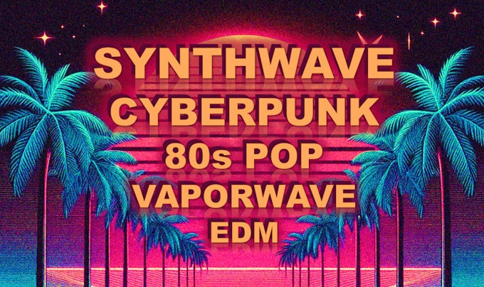 make synthwave, edm, 80s pop, electro production for you