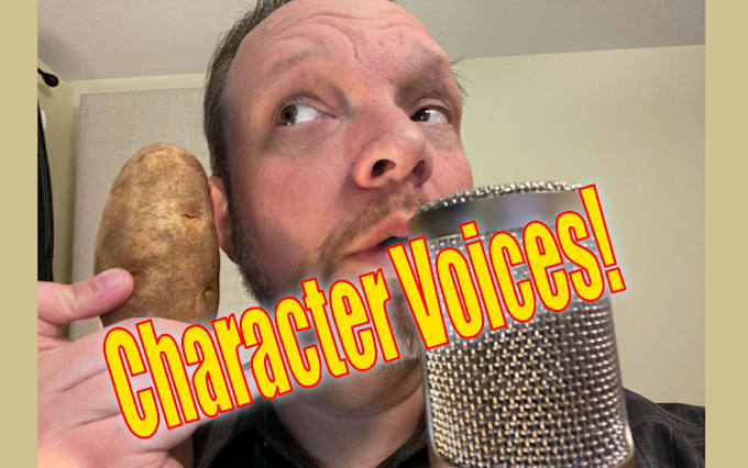 be your character voice over actor for animation, anime, game, cartoon