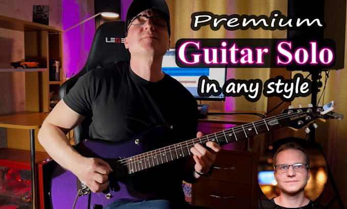 record a custom electric guitar solo for your song