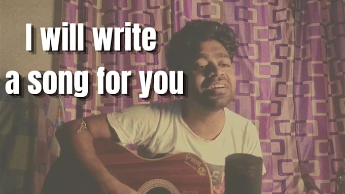 write a song for you at an affordable price