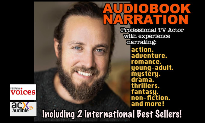 professionally narrate your audiobook and bring it to life