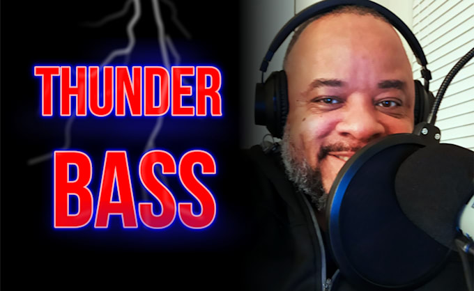deliver an epic deep african american male voice over