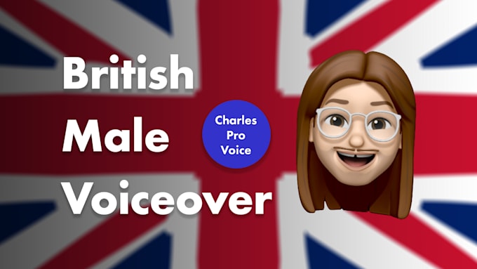 record a british male voice over in 24 hours