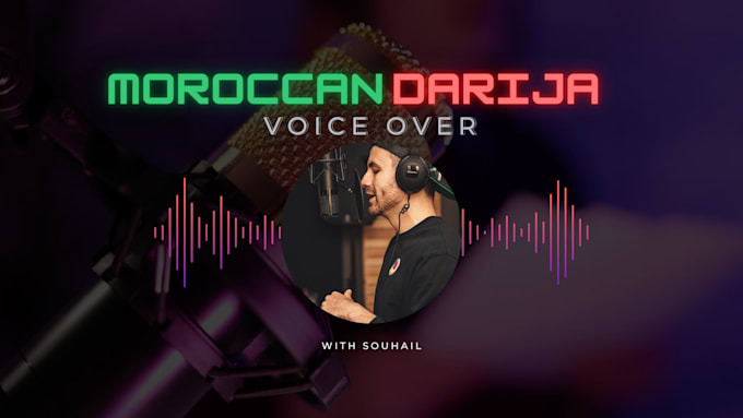 record moroccan darija voice over within only 24 hours