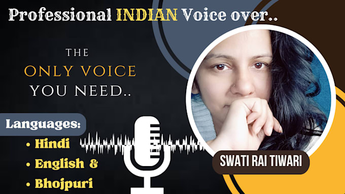 give best voice to all your hindi projects on time
