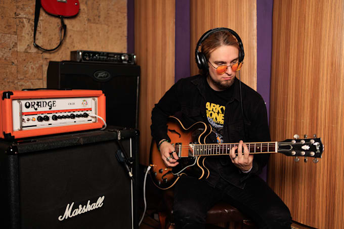record hot blues and jazz guitar solo