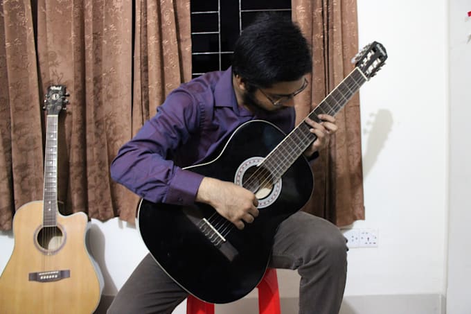 play rhythm and fingerstyle acoustic guitar