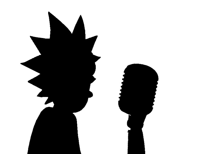 record a personal message as rick, from rick and morty