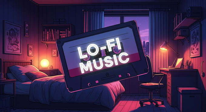 create lofi hip hop, retro chill beats, and study background music