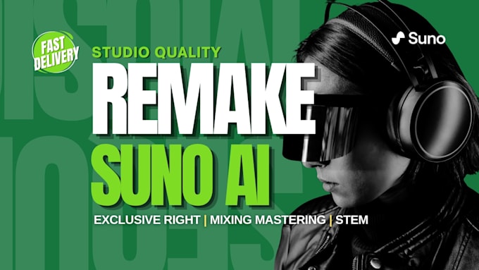 professionally remake and recreate your suno ai song