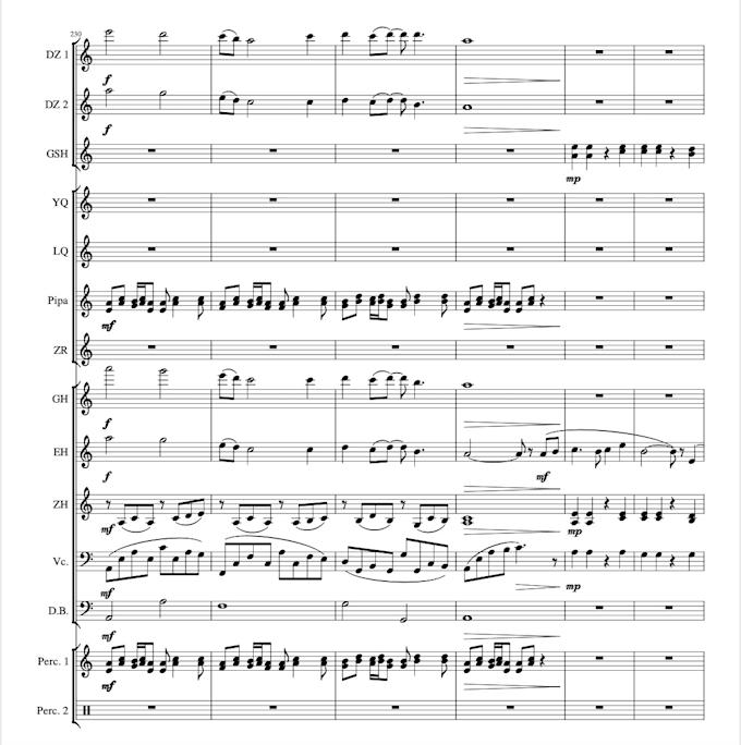 arrange existing music for your instruments