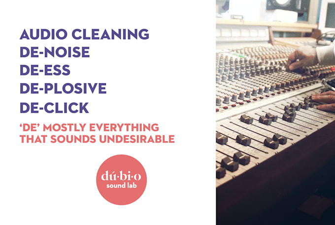 professionally edit podcasts and music