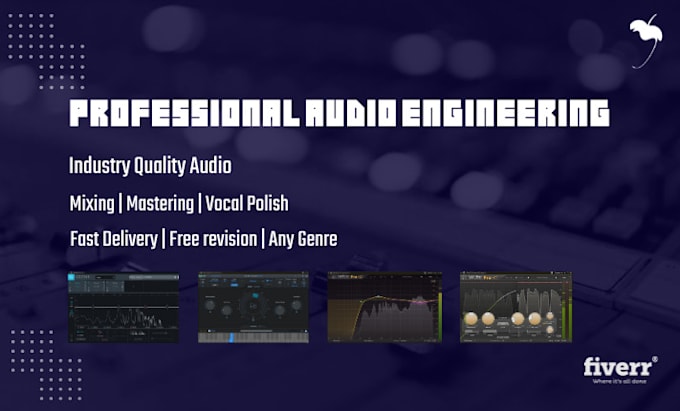 professionally mix master your rap, hiphop or vocal track to industry standard