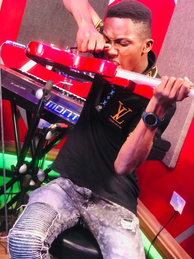record fast professional afro pop guitar on your song