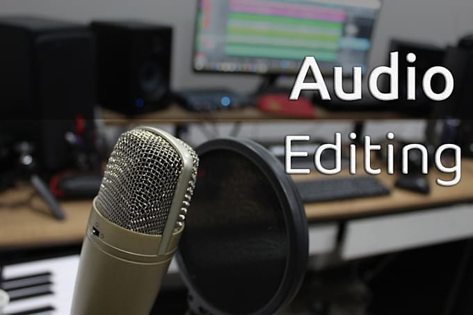 reduce noise, split merge, edit your audio files
