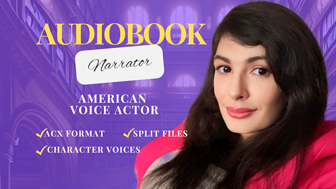 narrate and produce your romance novel or audiobook for acx