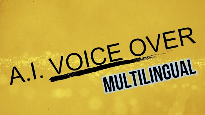 do ai voice over, cheapest voice over multilingual