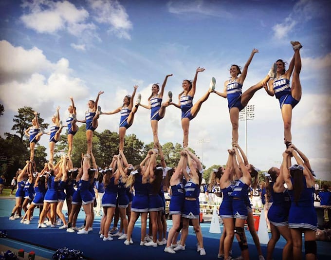 record championship winning voice overs for your cheer mix
