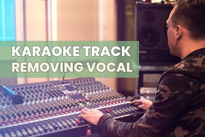 remove vocals from a song and make a karaoke track
