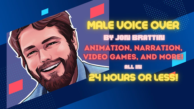 record american male voice over