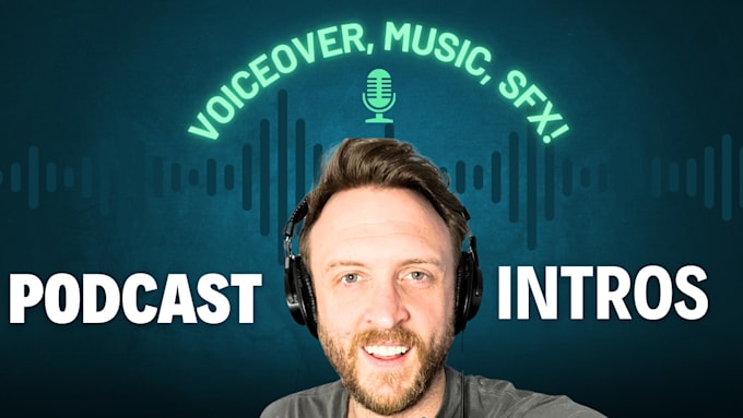 voice and produce your podcast intro and outro
